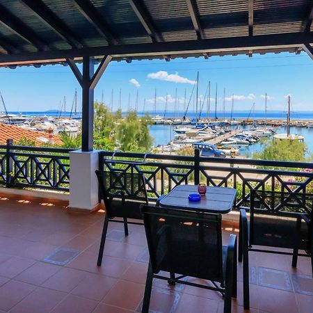Nikiti Seafront Blue Apartment Exterior photo